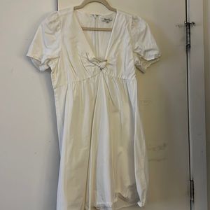 White madewell dress